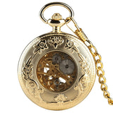 Relógio de bolso antigo dourado valor por defeito título
