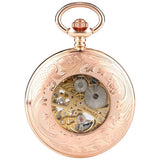 Relógio de bolso dourado rosa valor por defeito título