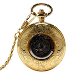 Relógio de bolso mecânico dourado valor por defeito título