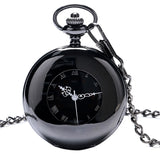 Relógio de bolso preto valor por defeito título