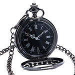 Relógio de bolso preto valor por defeito título
