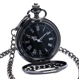 Relógio de bolso preto valor por defeito título