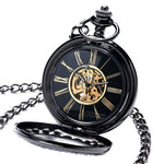 Relógio de bolso vintage preto valor por defeito título