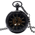Relógio de bolso vintage preto valor por defeito título