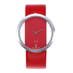Relógio feminino vintage vermelho