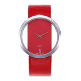 Relógio feminino vintage vermelho