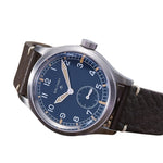 Relógio militar vintage azul