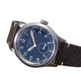 Relógio militar vintage azul