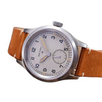 Relógio militar vintage branco