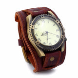 Relógio retro castanho retro