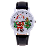 Relógio vintage de natal preto