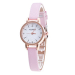 Relógio vintage feminino rosa