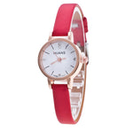 Relógio vintage feminino vermelho