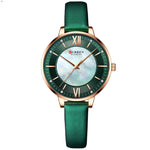 Relógios vintage femininos zona verde