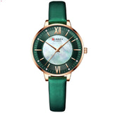 Relógios vintage femininos zona verde