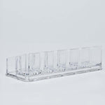 Suporte acrílico para batons transparente