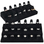 Suporte de anéis preto