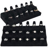 Suporte de anéis preto