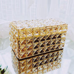 Suporte de batons dourado