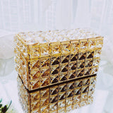 Suporte de batons dourado