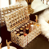 Suporte de batons dourado