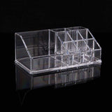Suporte de maquilhagem transparente