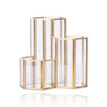 Suporte dourado para pincéis de maquilhagem dourado