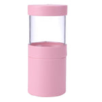 Suporte para pincéis de maquilhagem hermético cor-de-rosa