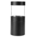 Suporte para pincéis de maquilhagem hermético preto
