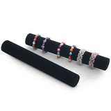 Suporte redondo para relógios preto