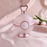 Suporte vintage para pincéis de maquilhagem rosa
