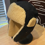 Ushanka aviador sem óculos