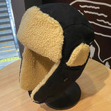 Ushanka aviador sem óculos
