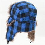 Ushanka com padrão aos quadrados título por defeito