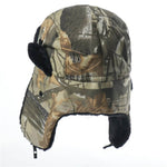 Ushanka com padrão camuflado título por defeito