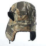 Ushanka com padrão camuflado título por defeito