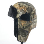 Ushanka com padrão camuflado título por defeito