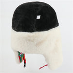 Ushanka com padrão floral título por defeito
