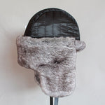 Ushanka couro sintético