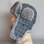 Ushanka couro sintético