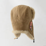 Ushanka de algodão com pelo título por defeito