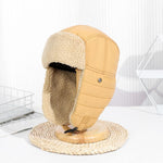 Ushanka de couro claro título por defeito