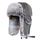 Ushanka de couro