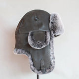 Ushanka de couro