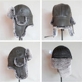 Ushanka de couro