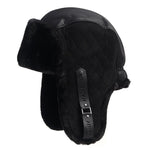 Ushanka de couro sintético título por defeito