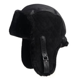Ushanka de couro sintético título por defeito