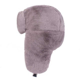 Ushanka de pelo roxo título por defeito