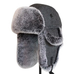 Ushanka de pelo sintético