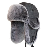 Ushanka de pelo sintético